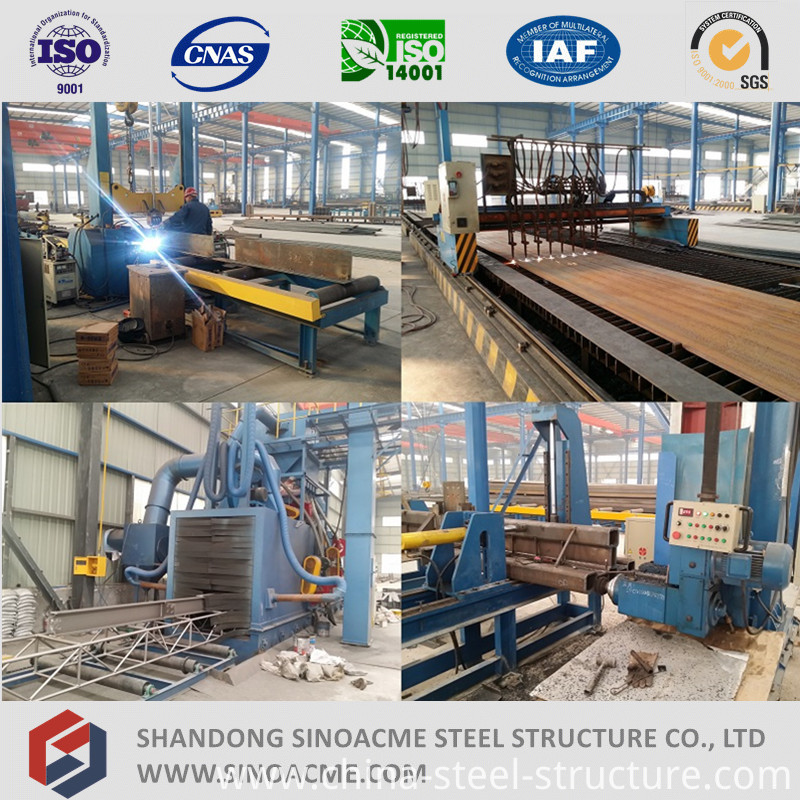 Prefabricated Steel Structure Frame Workshop